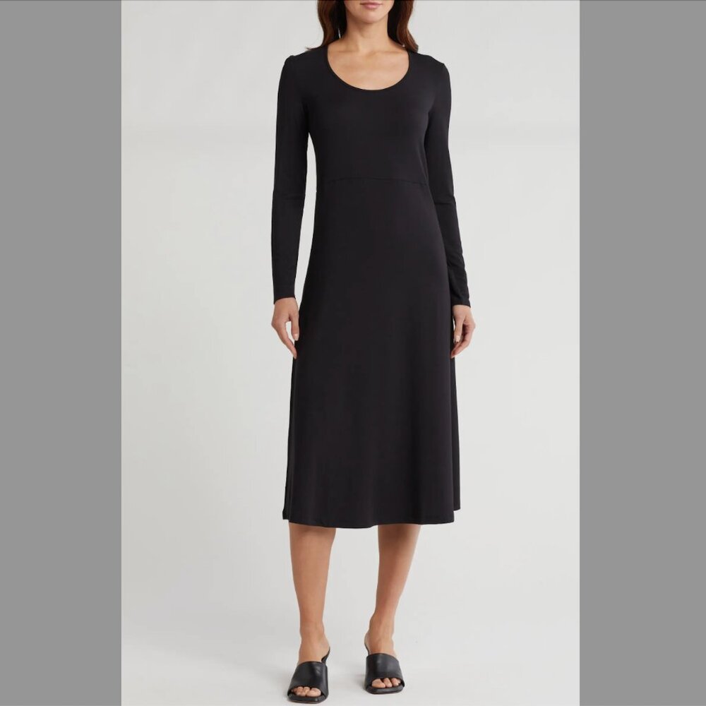 Vince Black Midi Dress NWT